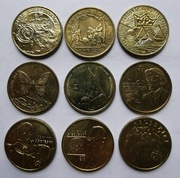 2 zł kompletny rocznik 2001 Polska ładne stany nr 2