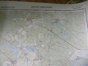 Mapa topograficzna 1:50 000 N-33-139-C Krosno Odrzańskie