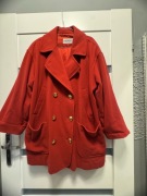 Piękny wełniany z kaszmirem płaszcz Iceberg roz 44 