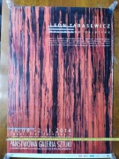 Plakat, malarstwo Leon Tarasewicz. Stylowy. Polska Grafika Kolekcjonerska