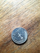 Moneta 5 cidrów Radzionków 