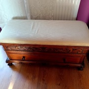 Pufa, kuferek, skrzynia dębowe 