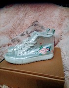 buty trampki sportowe srebrne reserved