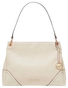 Torebka Michael Kors Nicole skóra beżowa skórzana