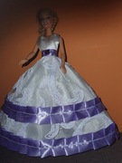 Suknia ,ubranko dla lalki barbie