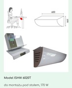 Grzejnik na podczerwień 170W ISHW 6020T