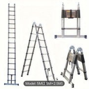 Nowa drabina teleskopowa że stabilizatorem 5m