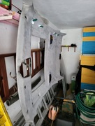 Podsufitka alcantara drewno nić W220 Klasa S 