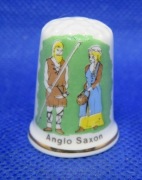 Naparstek Kolekcjonerski Porcelanowy - Anglo Saxon 