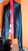 szal do sukni lejacy 70x190 czarny