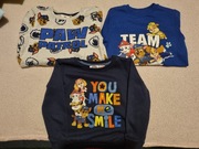 3x bluzy psi patrol chase dla chłopca 110