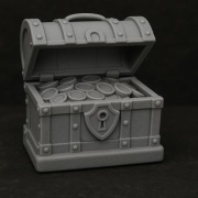 Skarbiec Poszukiwacza – skrzynia z monetami RPG kolekcjonerskie