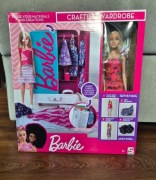Barbie studio projektowe garderoba zestaw 