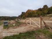 Ogrodzenie budowlane tymczasowe siatka leśna