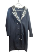 Elegancki czarny płaszcz