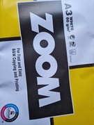 Papier biurowy ksero biały do drukarki uniwersalny ZOOM  A3 - karton 5 ryz