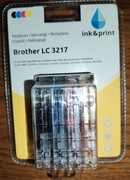 zestaw zamiennych tuszów do drukarek Brother 