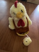 Pluszowa kura z kurczakiem