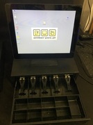 Terminal dotykowy POS FEC1635 + szuflada kasowa