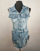 Krótki Kombinezon Jeansowy idealny na lato!