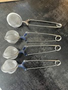 4 Zaparzacze do herbaty wykonane ze stali nierdzewnej, Ø 4,5 cm