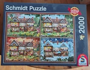 Puzzle 2000 Schmidt używane kompletne