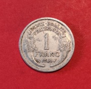 Moneta 1 frank 1948, Francja