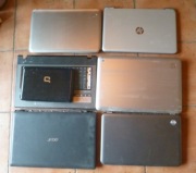 Pakiet 6sztuk laptopów na części