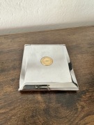 Lusterko Vintage PRL Kosmetyczka 