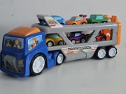 Keenway Super Car Transporter plastikowa laweta z samochodami