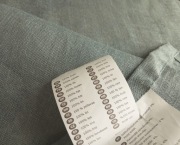 Zasłony len 100% Ikea Lejongap 145x250