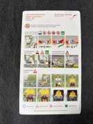 Safety Card / Karty Instrukcja Bezpieczeństwa Austrian arrows DASH 8-400