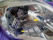 CHEVROLET AVEO T250 REFLEKTOR LAMPA PRZEDNIA - Prawa -używana