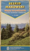 Beskid Makowski mapa turystyczna z 1998 
