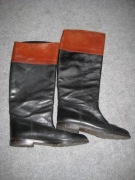 Kozaki, oficerki skórzane damskie Gabor rozmiar 38,5