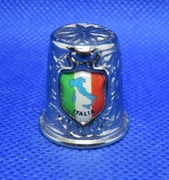 Naparstek Kolekcjonerski Pewter - Italia 