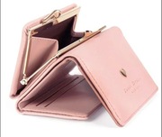 Portfel różowy damski