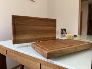 Deski kuchenne dębowe zestaw 2 sztuki