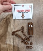 Figurka kolekcjonerska Mini Legendy Brainrot Tung Tung Sahur 