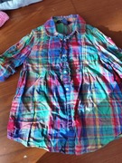 Koszula w kratę dla dziewczynki Ralph Lauren rozmiar 6 lat 