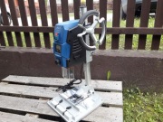 Wiertarka Stołowa Scheppach DP40 710 Watt 2-biegi Laser Lampka LED