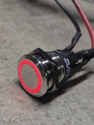 Przełącznik aluminiowy z podświetleniem 12v