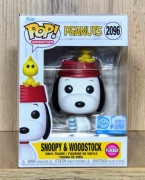 Funko POP Snoopy Woodstock 2096 Flocked Peanuts Special MINT