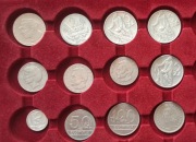 ZESTAW 12 szt. Monet PRL z lat 1958 - 1990