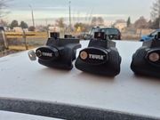 Thule stopy 757 zestaw 4 szt. + 2 kluczyki ! Do Wingbar aerobar