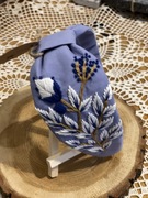 Opaska handmade z haftem CUDNA!