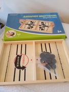 Nowa Gra Zręcznościowa KATAPULT BRETTSPIEL - Sling Puck Game (Drewniana)