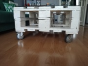 Stolik kawowy z palet