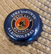 Kapsel Paulaner butelkowane Niemcy 