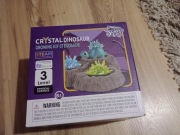 Zestaw edukacyjny hodowla kryształów Stegozaur dla dzieci NOWE